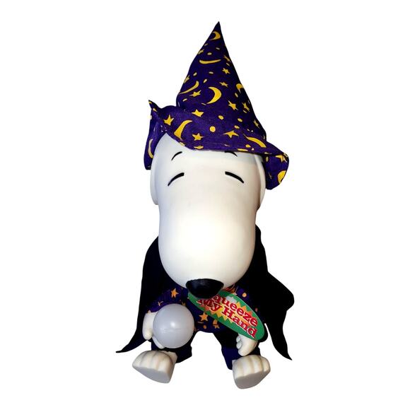 Vtg 1997 Gemmy Ind. Vinyl Animated Snoopy Halloween Decor Lights, Sound & Motion - Picture 5 of 11